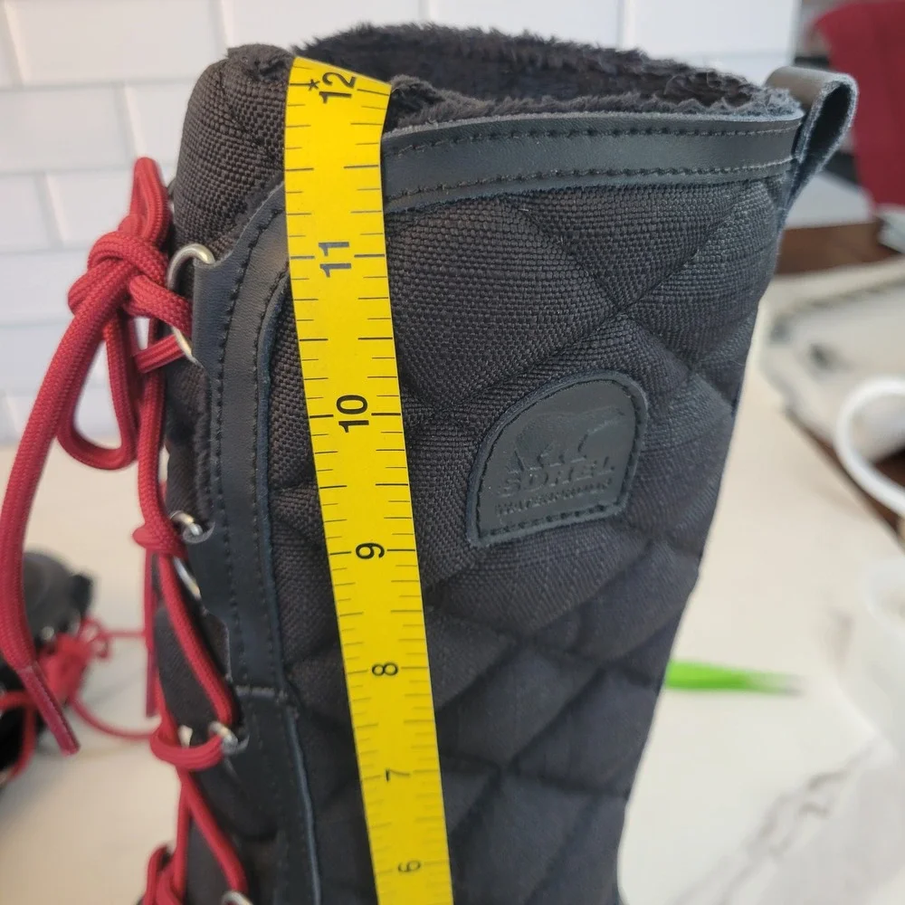 Sorel Out N About US 7 EU 38 Tall Quilted Lined Boots Waterproof Winter